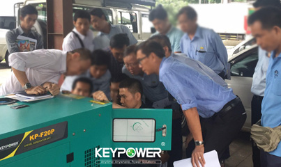 Conducts training for dealer's sales and technical team