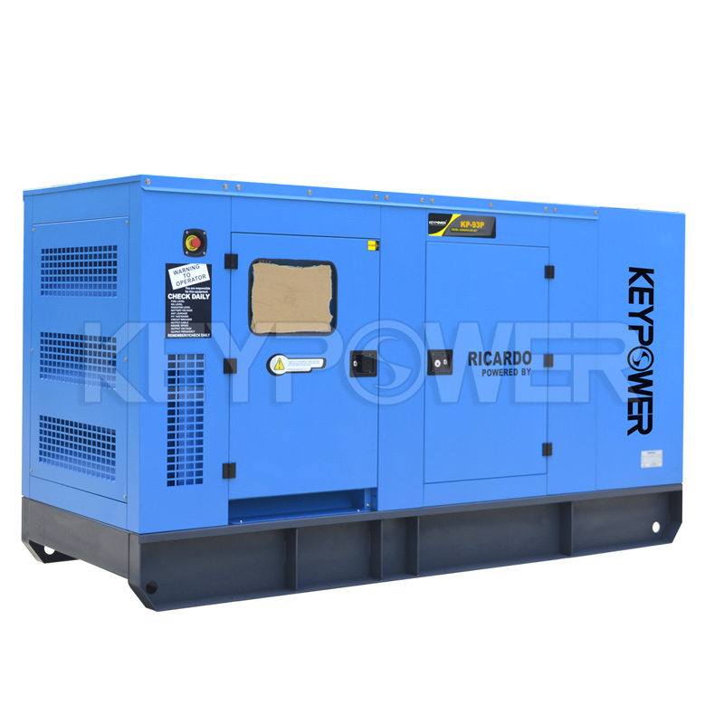 What role does turbocharging play in a diesel generator set?