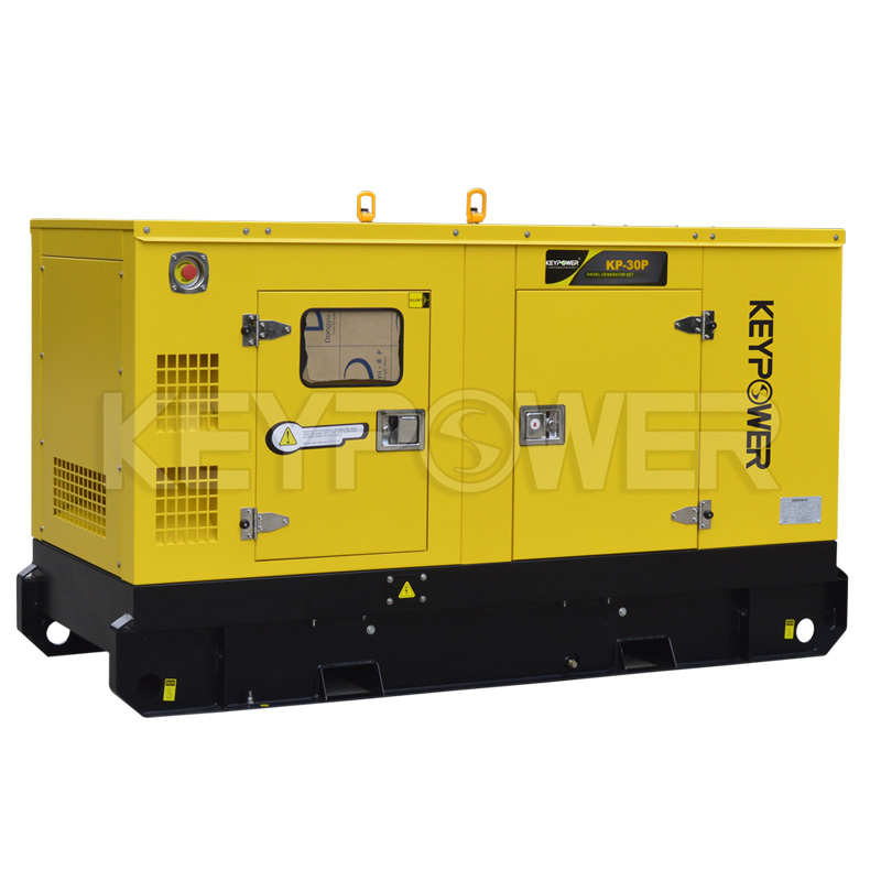 How often is the diesel generator set maintained
