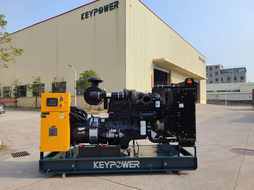 400kVA Cummins genset with new color, open type.