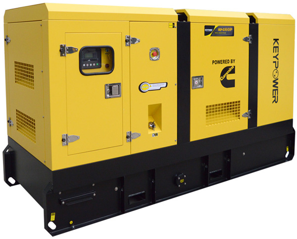How often is a diesel generator set maintained