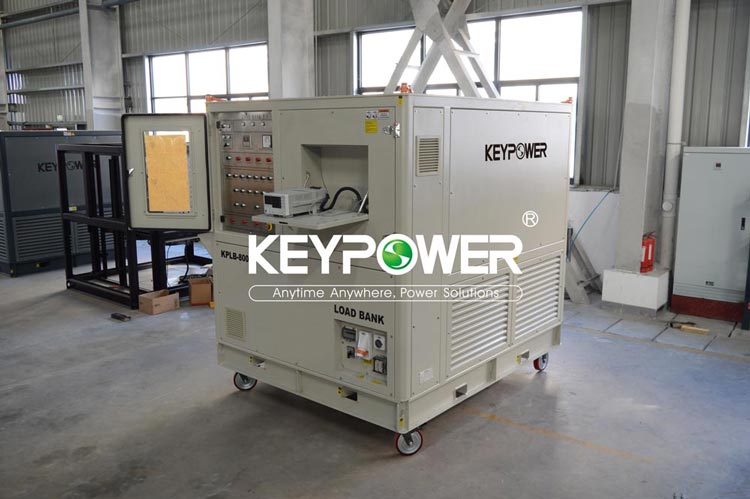 KEYPOWER 800kW AC Resistive load bank with casters, easy to maneuver
